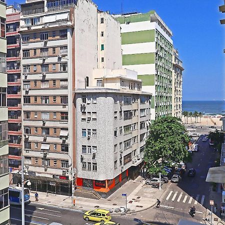 ריו דה ז'ניירו Studio Para 4 Pessoas Com Vista Mar Em Copacabana מראה חיצוני תמונה
