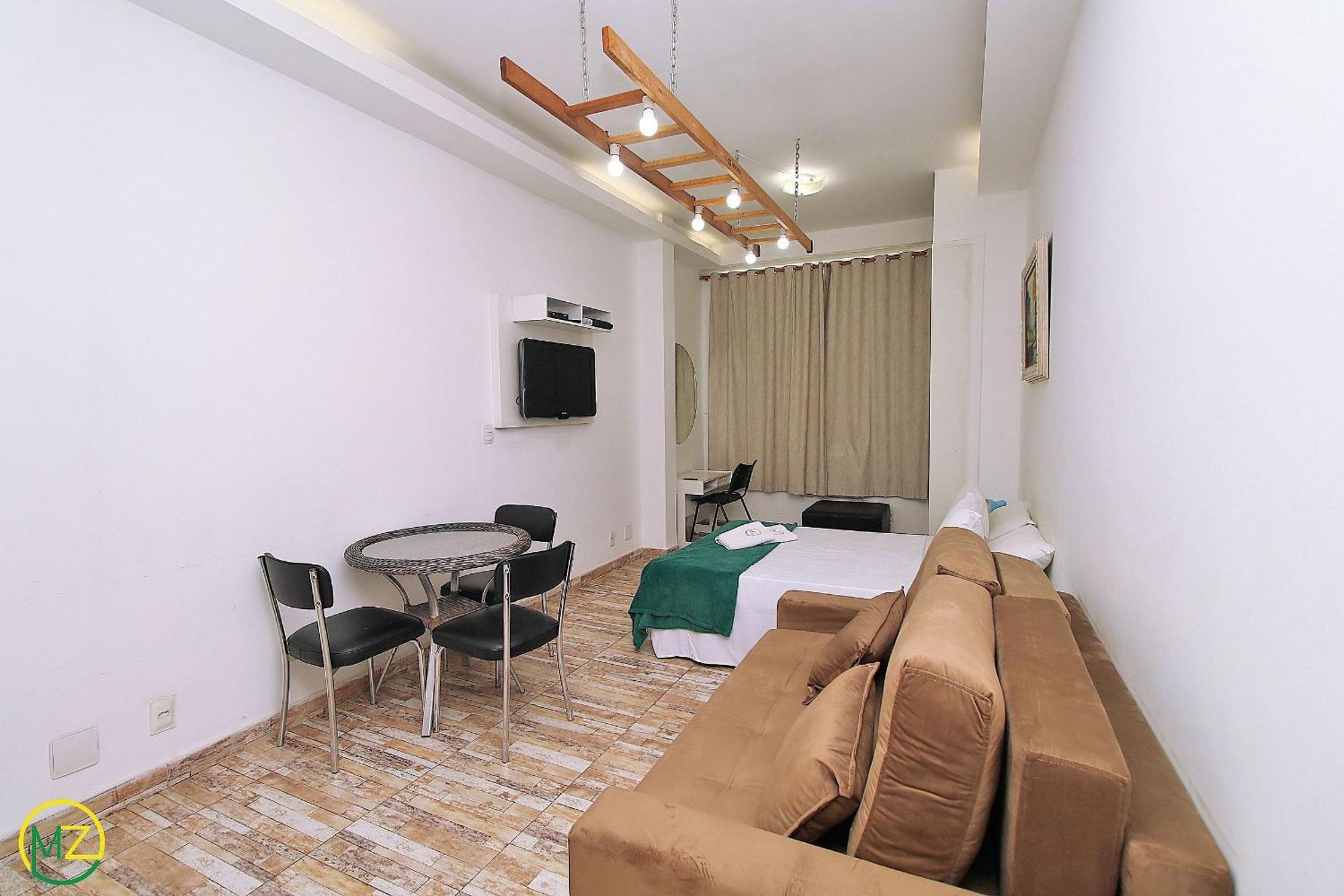 ריו דה ז'ניירו Studio Para 4 Pessoas Com Vista Mar Em Copacabana מראה חיצוני תמונה