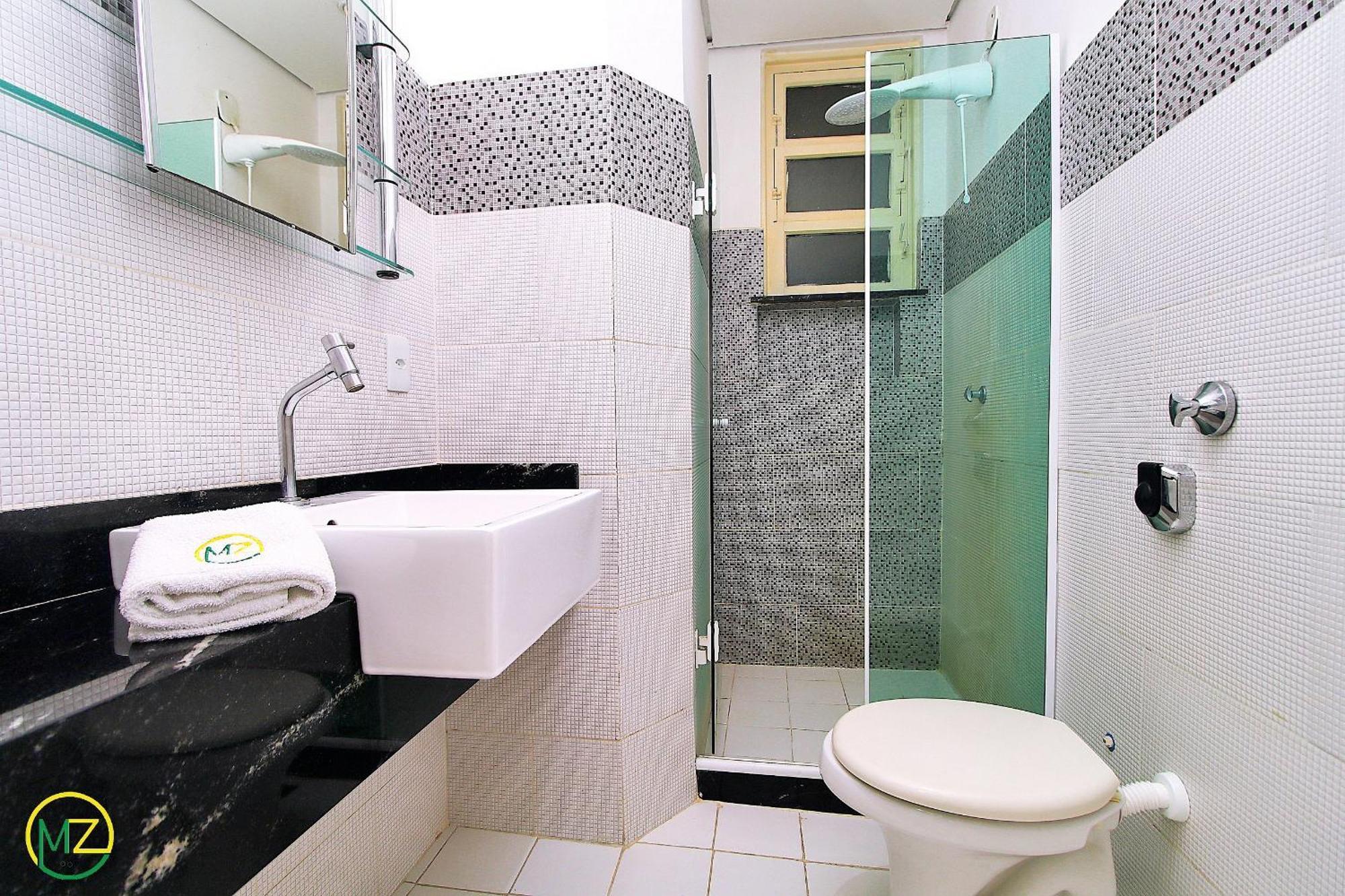 ריו דה ז'ניירו Studio Para 4 Pessoas Com Vista Mar Em Copacabana מראה חיצוני תמונה